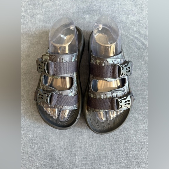 Merrell Hut Ultra Wrap Slip On Slide Sandals Mens SZ 7 Blue Black Adjustable main image 8